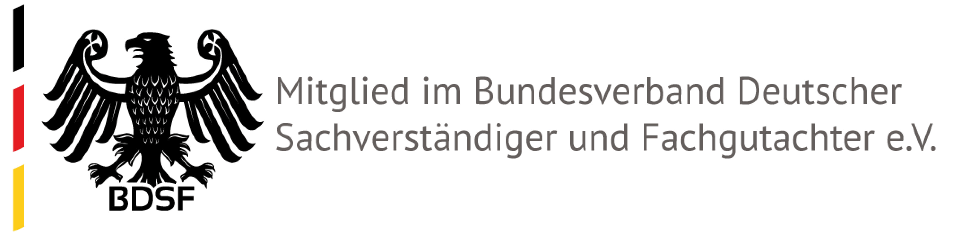 Mitglied im Bundesverband Deutscher Sachverständiger und Fachgutachter e.V.